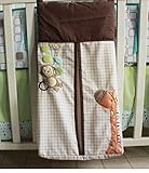 NEW High Quality Embroidered Nursery Diaper Nappy Stacker Organiser Bag Forest