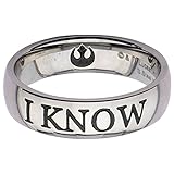 Star Wars I Know Ring Special Edition Premium Gift Couple Han Leia