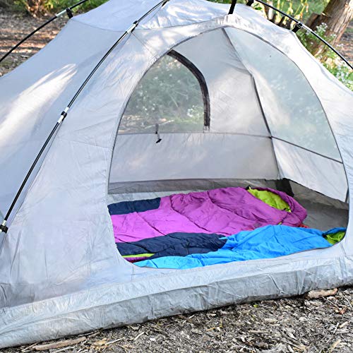 AceCamp Terrain Mummy Sleeping Bag, Warm & Cold Weather Winter Sleeping Bags, 0, 20 & 45 Degree Bags for Camping, Backpacking, Hunting, Hiking, with Compression Sack (Pink 20 Degree)