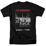  Pet Semetary 1989 Horror Movie Sometimes Dead Is Better Cat Adult T-Shirt Medium