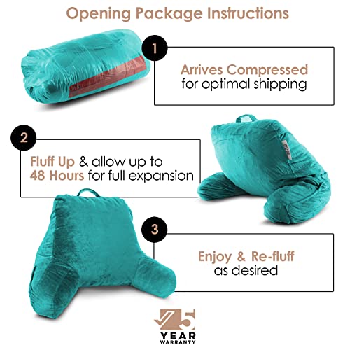 Nestl Reading Pillow for Kids, Small Bed Pillow, Back Pillow for