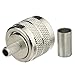 Eightwood 5pcs PL259 UHF Male Crimp Coax Connectors RF Adapter for RG58 LMR195 Low Loss Coaxial Cable