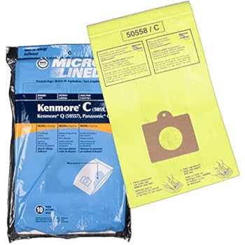 Sacchetti Micro CASA Sacchetti Per Aspirapolvere Kenmore Tipo C - 40 Pezzi Per Modelli 5055, 50557, 50558 E Allergeni Sacchetti Aspirapolvere Kenmore Tipo C - Foto 8