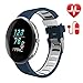 LETSCOM Fitness Tracker Watch with Heart Rate Watch and Blood Pressure Monitor, Step Counter Watch, Pedometer, IP67 Waterproof,Sleep Monitor, Smart Watch for Women Men Kids