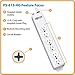 Tripp Lite Medical-Grade Power Strip, 6 Hospital-Grade Outlets, 15 ft. Cord, UL 1363 (PS-615-HG)