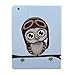 iPad 2/3/4 Case, Dteck(TM) Cartoon Cute Pattern PU Leather Flip Stand Case with [Cards Slots&Money Holder] for Apple the New iPad 4 & 3 with Retina Display / iPad 2 (02 Big Eyes Owl)