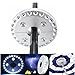 KINGSO Patio Umbrella Light,3 Level Dimming Wireless 28 LEDs Lights At 110 lux - 4 x AA Battery Operated Adjustable, for Patio Umbrellas, Outdoor Use, or Camping Tents (Silver)