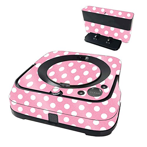 MightySkins Glossy Glitter Skin Compatible with iRobot Braava Jet m6 - Mini Dot…