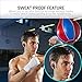 Wireless Bluetooth Headphones: Stalion Sound Stereo Sports Headset Universal for iPhone X 8 7 6s Plus Samsung Galaxy S8 S7 S6 Edge+ Note 8 (Jet Black/Cyan Blue)