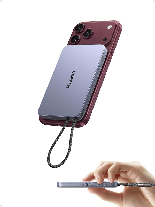 MagFlow Air Qi2 25W Power Bank MagSafe Ultrasottile 10000mAh