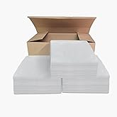 White Cocktail Napkins 240-Count (3-Pack) | Disposable Paper Napkins for Weddings, Parties & Everyday Use | Premium 3-Ply Absorbent | 4.5x4.5 Inch