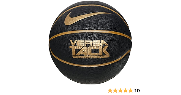 Amazon.com: Nike Unisex - Adulto Versa Tack 8P Baloncesto, Negro/Metálico  Dorado/Negro/Metálico Oro, 7 : Ropa, Zapatos y Joyería