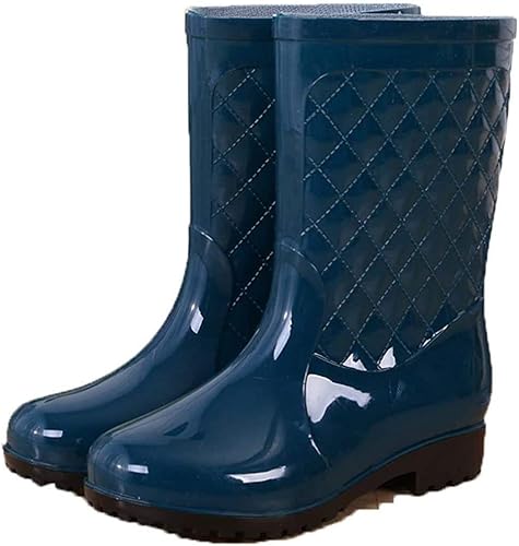 Amazon イグル ロングレインブーツ 防水 防滑 レディース レインシューズ スニーカータイプ ミドル丈 おしゃれ 大きいサイズ 歩きやすい ファッション 滑りにくい 雨靴 ショートレインブーツ 長靴 雨天対策 梅雨 作業用 レイン ウォーターシューズ