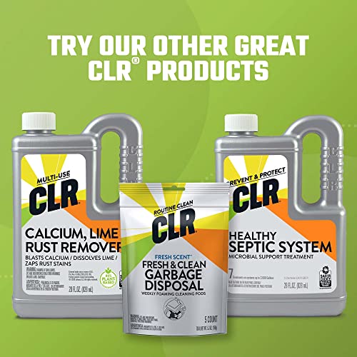 CLR Clear Pipes & Drains Clog Remover and Cleaner, For Shower, Sink