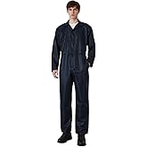 lckellong Men's Navy Blue Coveralls Mechanic Work Jumpsuit Horror Killer Set for Halloween