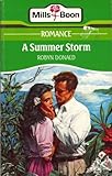Front cover for the book A Summer Storm by Robyn Donald