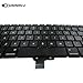 SUNMALL Backlight A1278 Keyboard Replacement with Backlit Compatible with MacBook Pro 13