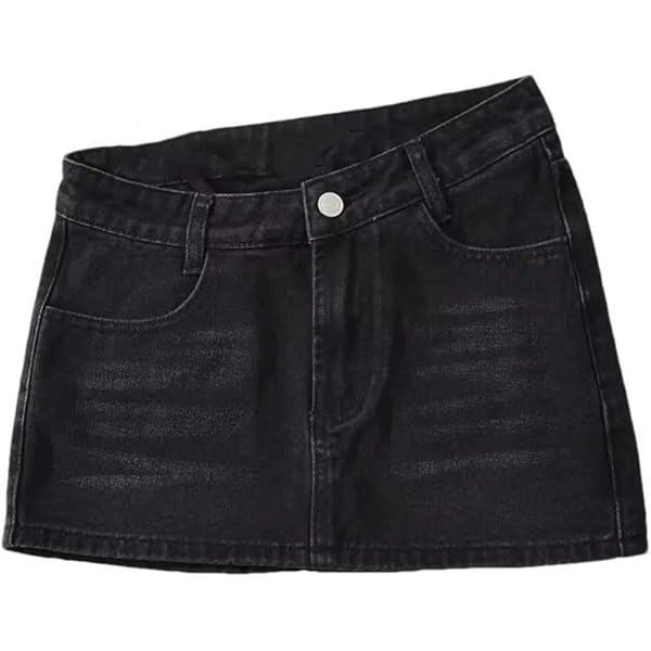 Ounce 韓国 pocket denim skirt black Paradigm Denim Mini Skirt - Midnight Black | Ksubi ++