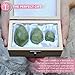 Yoni Stones Hellu Jade Yoni Eggs, Yoni Eggs for Women Tightening, Jade Yoni Egg Set, Yonni Eggs, Yoni Balls, Eggs Yoni – Drilled with eCourse