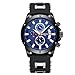 NIBOSI Watches Men's Chronograph Fashion Waterproof Quartz Wrist Watch for Men
