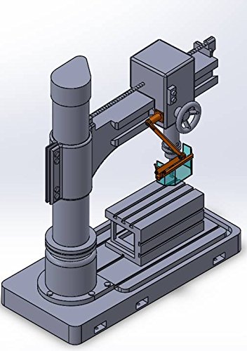 Milling/Drilling Machine Safety Guard,"Universal Mount", ATS Safety Part # MG-4