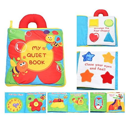 KMMall Soft Activity Books for Children Toddler Learning Story Book Life Education Sleep Books Baby Toys ,Baby Book , Cloth Book - Image 7