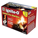 Ignite-O FS855-24 Instant Fire Starter, 12-Packets, Brown/A
