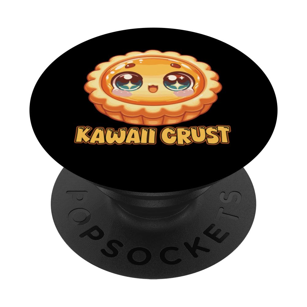 Kawaii Crust - Anime Butter Tart Costume PopSockets Swappable PopGrip
