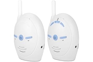 SONEW Digital Audio Baby Monitor, Nanny Intercom Surveillance System Support Two Way Audio, High Sensitivity Security Alarm for Home Baby Pet Monitor US