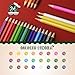 Colored Pencils, Atmoko Color Pencils Set with 24 Colored Pensils, Easy to Sharpen, [Hard to Break], Colored Pensils Bulk for Kids and Adults, Assorted Colors