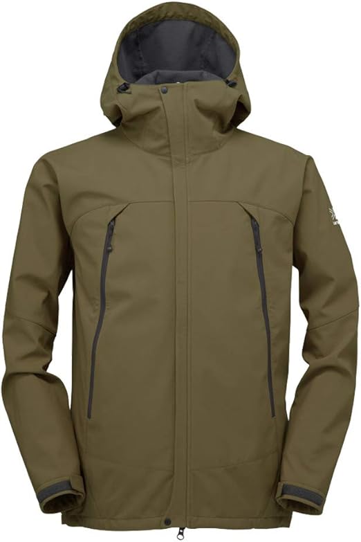 Amazon Co Jp カリマー カリマー アリート フーディー ジャケット m181 Khaki Sl スポーツ アウトドア