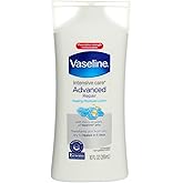 Vaseline Intensive Care Advanced Repair Lotion, Unscented, 10 fl oz (4 pack) (Bundle)