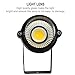 T-SUNRISE LED Landscape Spotlight 5W,1.8M US Plug,Decorative Lamp Lighting Landscape Garden Wall Yard Path Light with Stand Warm White 3000K,Pack of 2