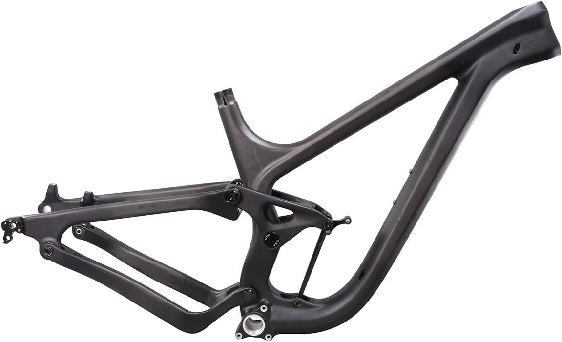 ICAN 27.5er 650B Plus Carbon Full Suspension Frame P9 MTB Boost Trail