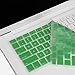 TOP CASE - Keyboard Silicone Skin Cover Compatible with Apple MacBook 13 13.3 (1st Generation/A1181) with TOP CASE Mouse Pad - Green
