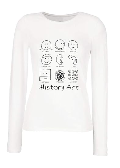 t shirt manica lunga bianca