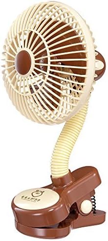 Momonga Safety Clip on fan (Latte) by Momonga