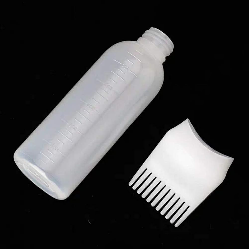 Aooty Salon Care Root Comb Applicator Bottle Liquid Medicine Bottles