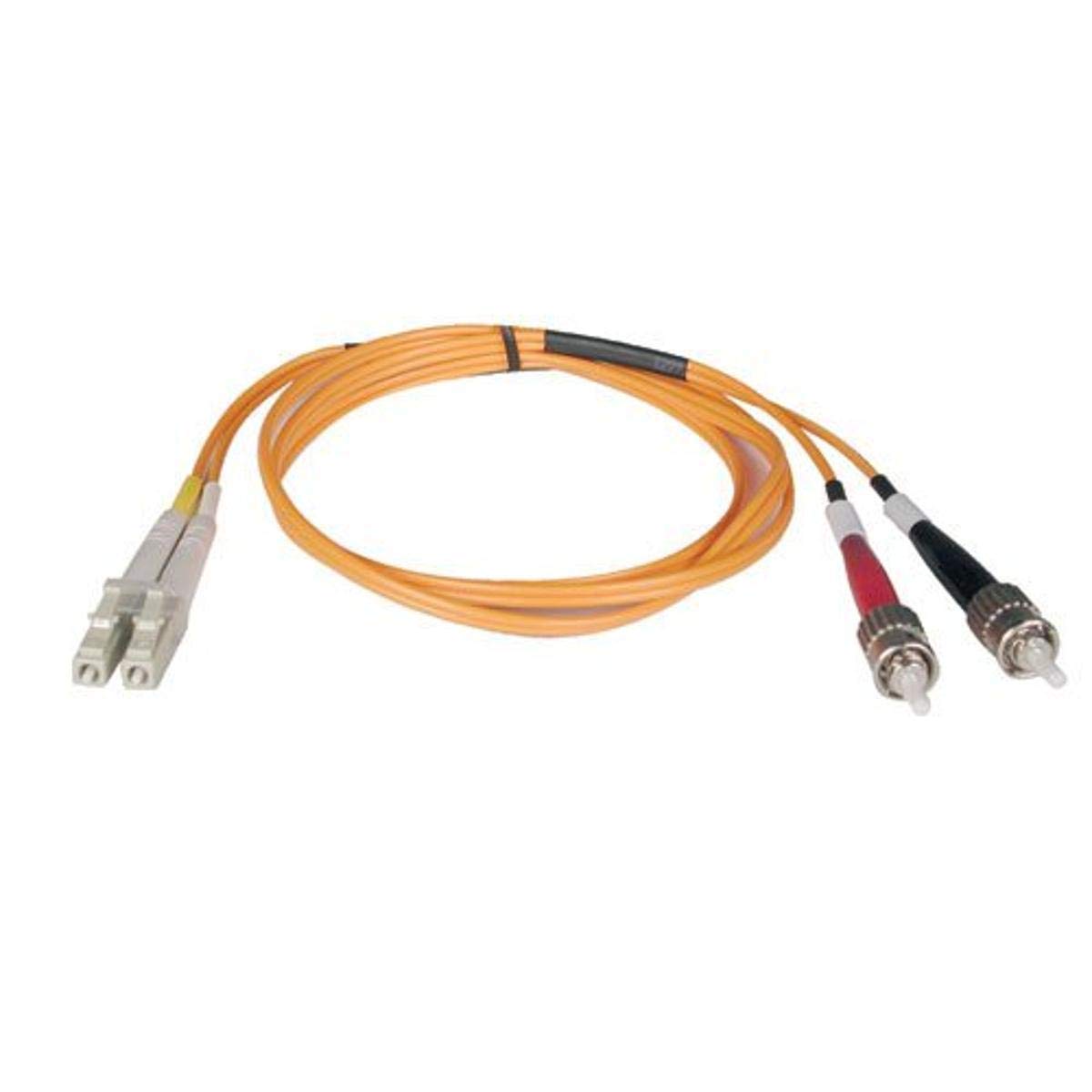 Tripp Lite 2M Duplex Multimode 50/125 Fiber Patch Cable LC/ST 6ft (N518-02M)