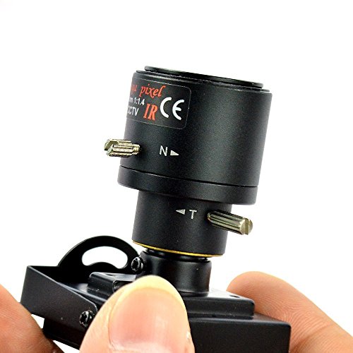 Vanxse CCTV 960H 1000TVL HD Mini Spy Security Camera 2.8-12mm Varifocal Lens Indoor Surveillance Camera - Thumbnail 2