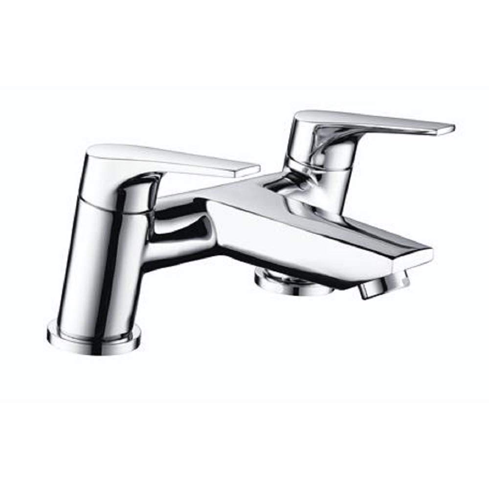 Bristan Vantage Bath Filler Bathroom Taps, Chrome Plated (VT2 BF C)