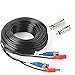 SHD 33Feet BNC Vedio Power Cable Camera Video BNC Cable Wire Cord for Surveillance CCTV Security System with Connectors(BNC Female and BNC to RCA)