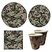 Blue Orchards Camo Party Supplies Packs (116 Pieces for 16 Guests) - Camo Party Supplies, Army Party Decorations, Army Birthday Party Decorations, Camo Party, Camouflage Birthday Party Supplies