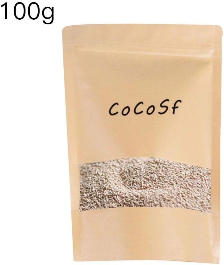 Funsquare Baker's Yeast - Yeast For Bread Making, 5/10/20/50/100/300 / 500g Active Dry Yeast High Glucose Tolerance Kitchen Baking Supplies (opp)