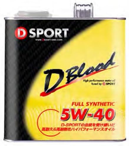 Amazon D Sport 高性能エンジンオイル D Blood 5w40 3l Htrc 3 車用エンジンオイル 車 バイク Amazon D Sport 高性能エンジンオイル D Blood 5w40 3l Htrc 3 車用エンジンオイル 車 バイク