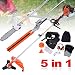 PanelTech 5 in 1 52CC Brush Cutter Hedge Trimmer Pruning Chainsaw Grass Trimmer and Extension Pole primary