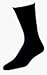 Elder Socks Black Polypropylene Liner Sock