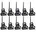 Baofeng UV-5R UHF/VHF 136-174/400-480 MHz Dual-Band CTCSS/DCS FM Transceiver Ham Amateur Radio walkie talkies with Headsets 2 Way Radio Long Range Black 10 Pack primary