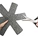 Set of 9 Gray Pan and Pot Protectors，3 Different Size，Avoid Scratching and Protect Surfaces