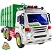 CifToys Friction Powered Car Garbage Truck Toy for Toddlers | Cool Trash Truck Game for Toddlers, 3+|Big, With Lights and Sound Effects | Kids’ Rubbish Collection Push and Go Toy